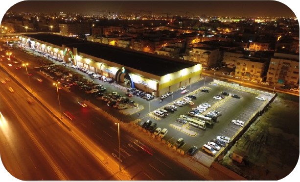 沙特停车场照明改造